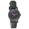 Sonata Onyx Black Dial Women Watch With Leather Strap - image number 0