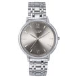Sonata Poze Quartz Analog Rose Gold Dial Silver Metal Strap Watch For Men - image number 1