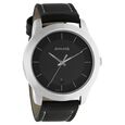 Sonata Quartz Analog with Date Black Dial Leather Strap Watch for Men - image number 1