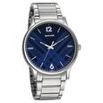 Sonata Smart Plaid Quartz Analog Blue Dial Stainless Steel Strap Watch for Men - image number 0