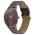 Poze by Sonata Quartz Analog Brown Dial Leather Strap Watch for Men - image number 2
