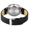 Sonata Ascent Quartz Analog White Dial Leather Strap Watch For Men - image number 3