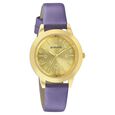 Sonata Splash Grey Dial Women Watch With Silicone Strap