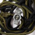 Poze By Sonata Quartz Analog Black Dial Two Toned Metal Strap Watch For Men