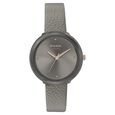 Poze by Sonata Quartz Analog Grey Dial Leather Strap Watch for Women - image number 0