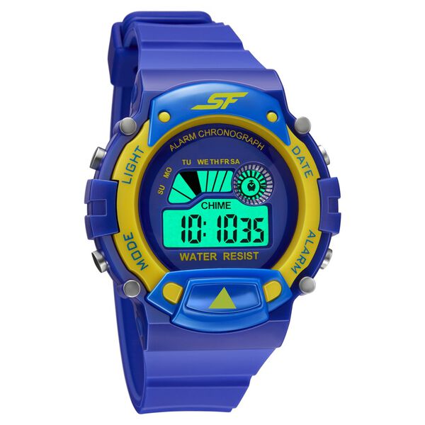 SF CSK Digital Dial Unisex Watch With TPU Strap - image number 0