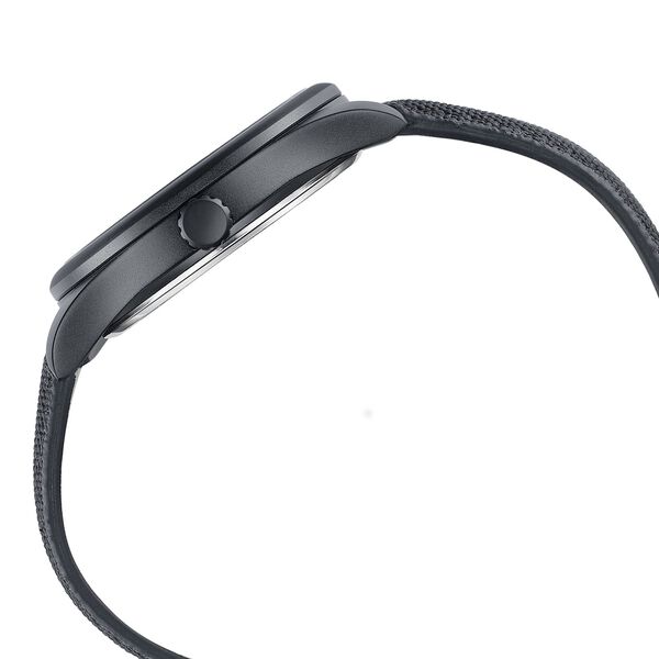 Poze By Sonata Quartz Analog Two Toned Dial Black Nylon Strap Watch For Men - image number 5