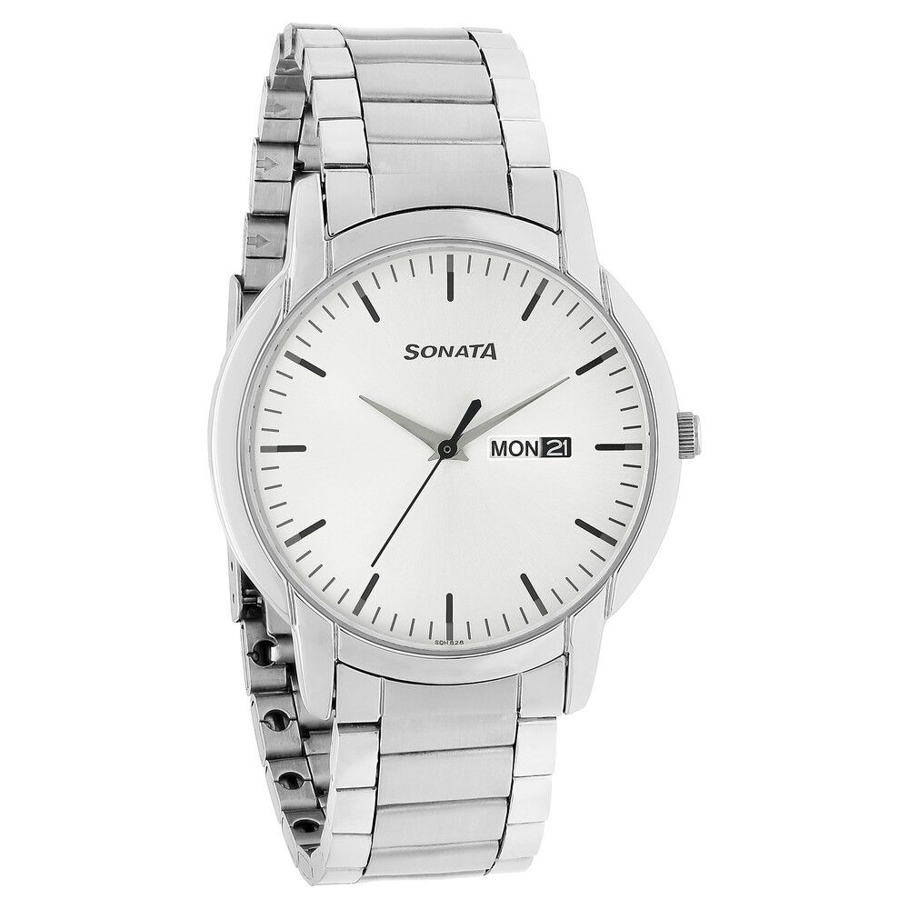 Sonata silver watch price cheap
