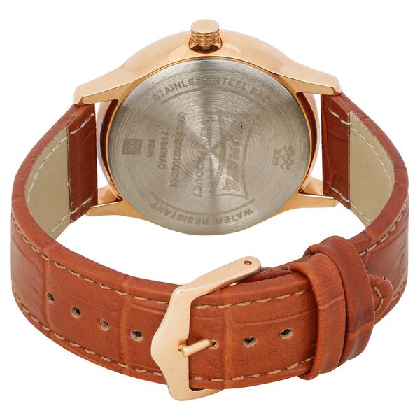 Sonata Quartz Analog with Date Grey Dial Leather Strap Watch for Men - image number 4
