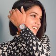Sonata Splash White Dial Women Watch With Leather Strap - image number 6