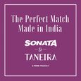 Sonata Wedding Purple Dial Women Watch With Stainless Steel Strap - image number 3
