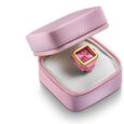 Ring Watch By Sonata Quartz Analog Pink Dial Golden Metal Strap Watch For Women - image number 5