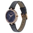 Poze by Sonata Quartz Analog Blue Dial Leather Strap Watch for Women - image number 2
