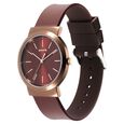 Sonata Essentials Brown Dial Polyurethane Strap Watch for Women - image number 1