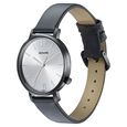 Sonata Elegent Essentials Quartz Analog Silver Dial Leather Strap Watch For Women - image number 2