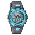 SF Digital Dial Black PU Strap Watch for Men