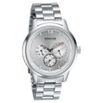 Sonata Quartz Analog Silver Dial Metal Strap Watch for Men - image number 0