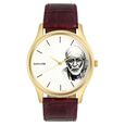 Sonata Quartz Analog White Dial Leather Strap Watch for Men - image number 0