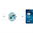 Ring Watch By Sonata Quartz Analog Blue Dial Silver Metal Strap Watch For Women - image number 3