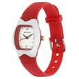 SF Quartz Analog Silver Dial Plastic Strap Watch for Women - image number 1