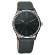Poze by Sonata Quartz Analog Black Dial PU Leather Strap Watch for Men - image number 1
