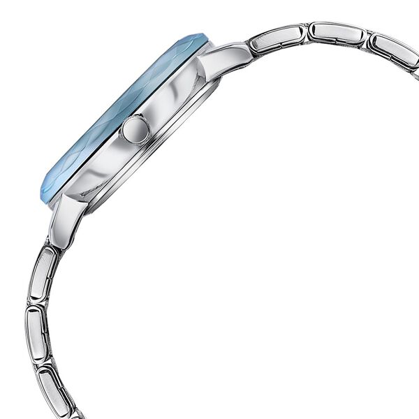 Sonata Poze Quartz Analog Blue Dial Stainless Steel Strap Watch For Women - image number 5