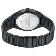 Poze Poze Quartz Analog Black Dial Black Metal Strap Watch For Men - image number 6