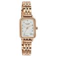 Sonata Poze Quartz Analog Mother of Pearl Dial Rose Gold Metal Strap Watch For Women - image number 2
