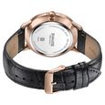 Sonata Jashn Quartz Analog Black Dial Black Leather Strap Watch For Men - image number 5