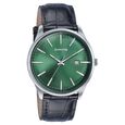 Sonata Wedding Edit Quartz Analog with Date Green Dial Leather Strap Watch For Men - image number 2