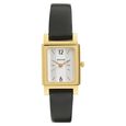 Sonata Essentials Black Dial Women Watch With Leather Strap
