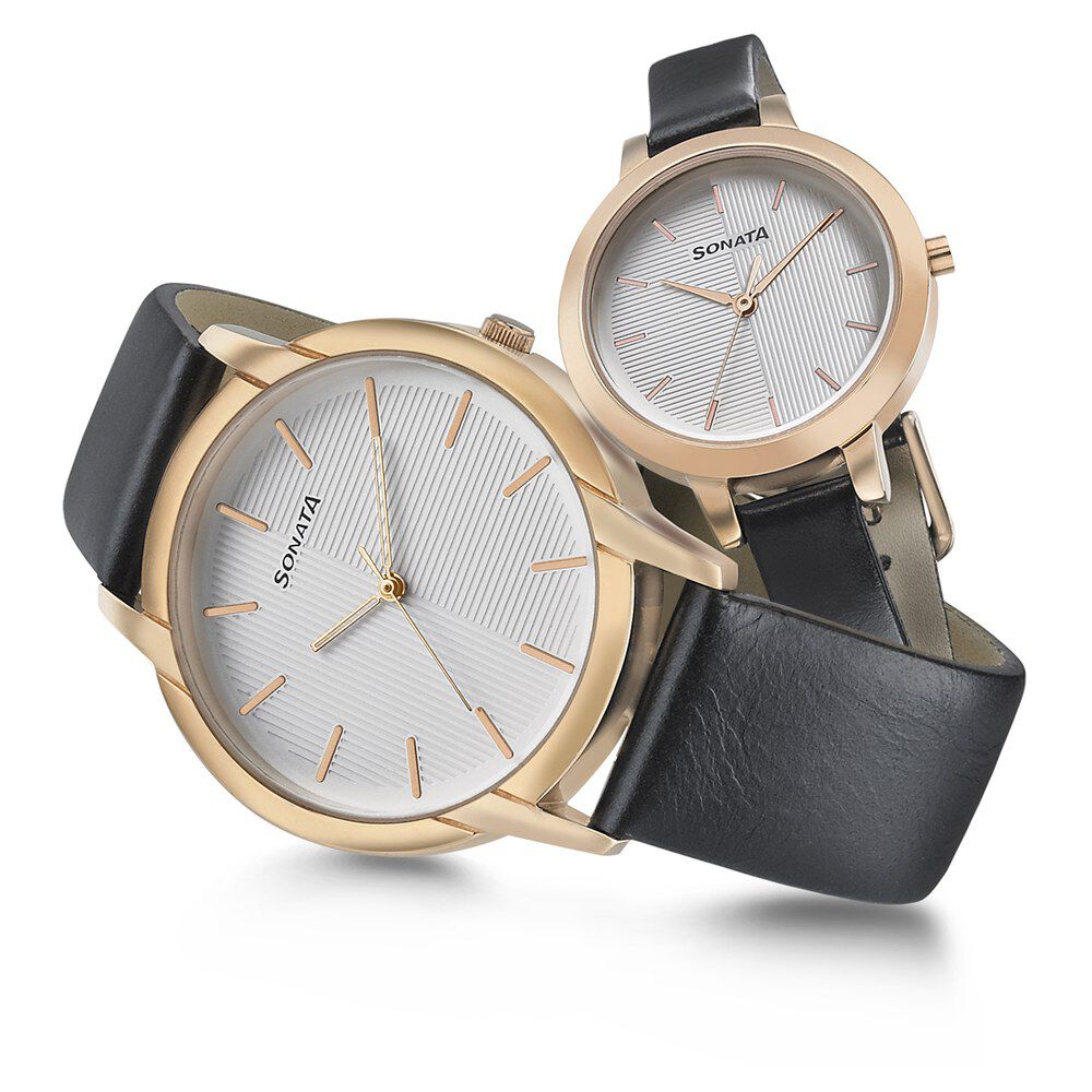 Sonata best sale combo watch