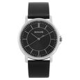 Sonata Quartz Analog Black Dial Leather Strap Watch for Men - image number 0