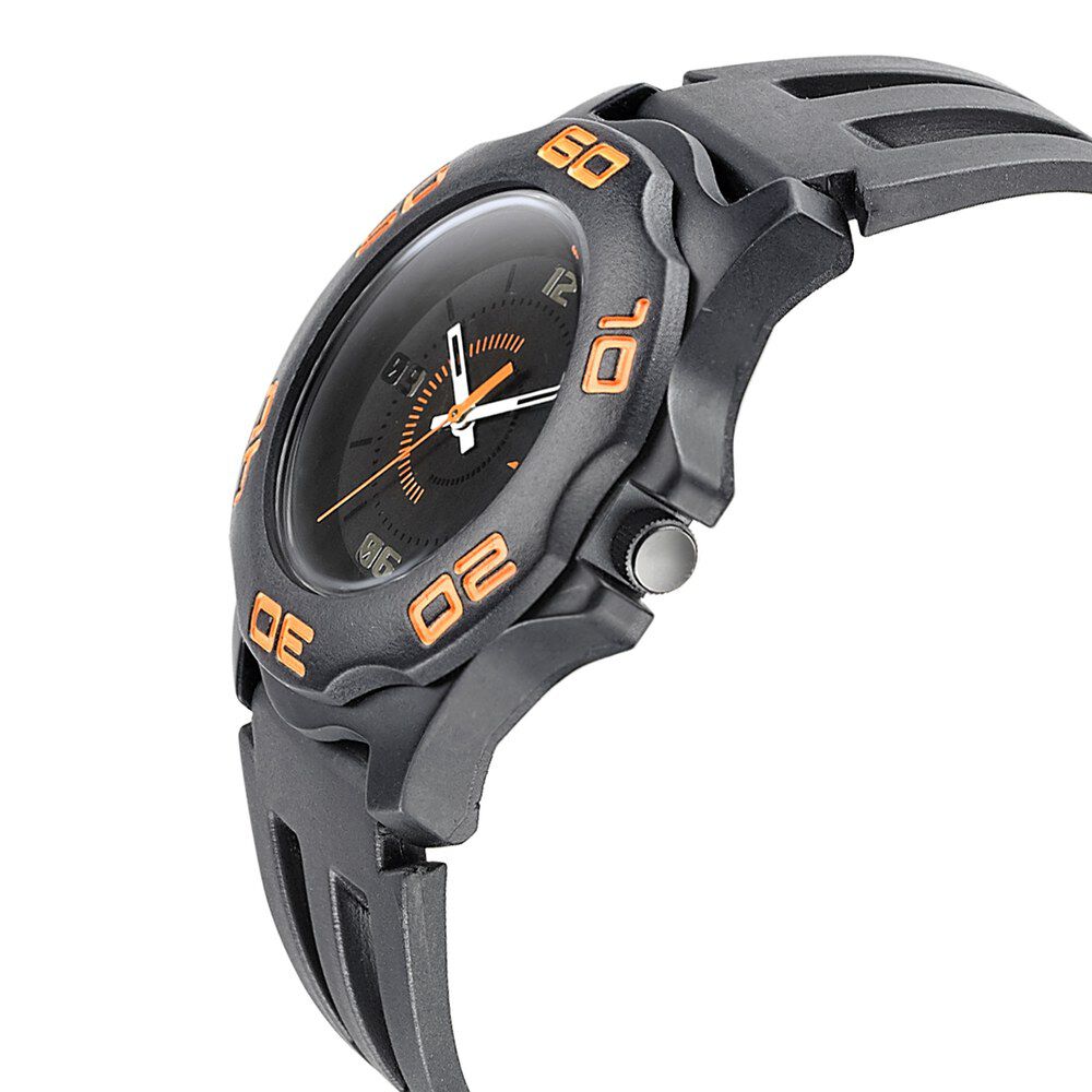 Buy Online SF Quartz Analog Black Dial PU Strap Watch for Men ns7929pp10w Sonata