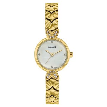 Women's Vintage style White Mother Of Pearl dial Bracelet Watch
