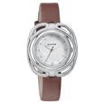 Sonata Quartz Analog White Dial Leather Strap Watch for Women - image number 0