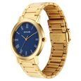 Sonata Utsav Quartz Analog Blue Dial Stainless Steel Strap Watch for Men - image number 1