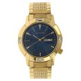 Sonata Quartz Analog with Day and Date Blue Dial Stainless Steel Strap Watch for Men - image number 0