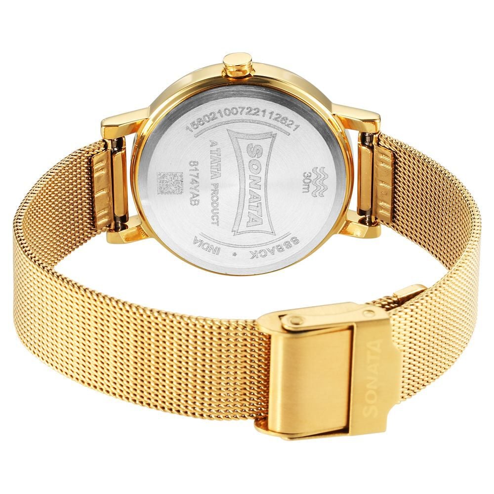 Sonata 8073ym02 women's watch shop