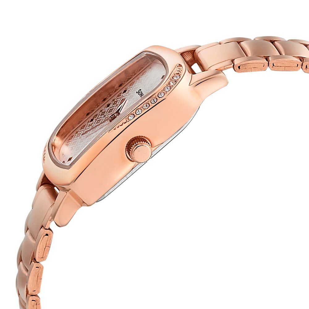 Sonata Blush It Up Silver Dial Women Watch With Stainless Steel Strap