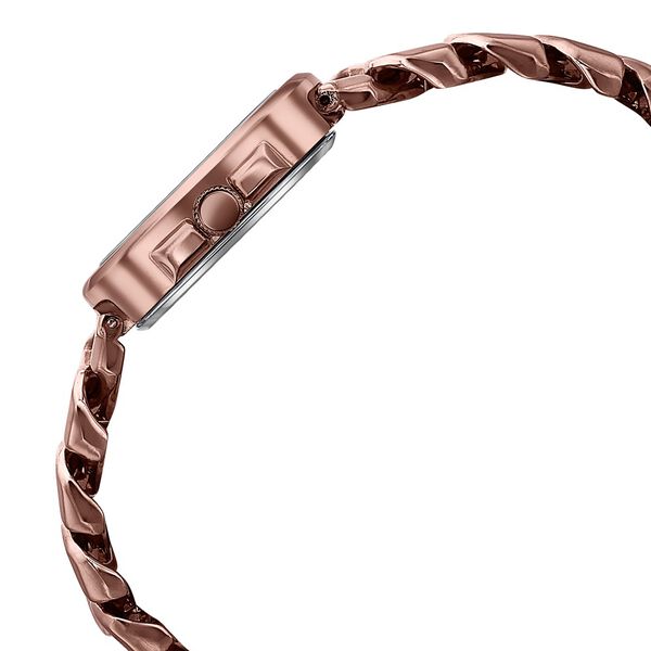 Sonata Poze Quartz Analog Brown Dial Metal Strap Watch For Women - image number 5