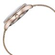 Sonata Poze Quartz Analog Mother of Pearl Dial Rose Gold Color Stainless Steel Strap Watch For Women - image number 4