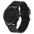 Poze by Sonata Quartz Analog Black Dial Silicone Strap Watch for Men - image number 2