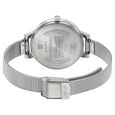 Sonata Silver Lining Black Dial Women Watch With Stainless Steel Strap - image number 3