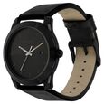 Sonata Quartz Analog with Date Anthracite Dial Leather Strap Watch for Men - image number 2