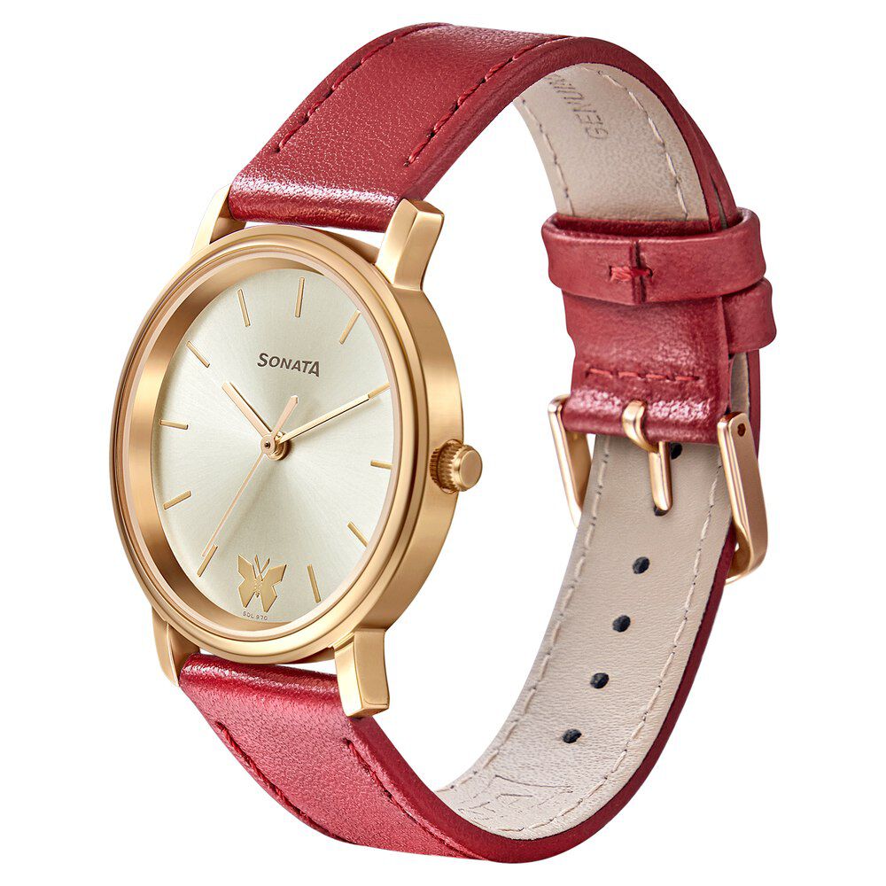 Sonata ladies cheap watch belt