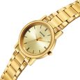 Sonata Classic Quartz Analog Champagne Dial Golden Stainless Steel Strap Watch for Men - image number 2
