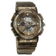 Sonata SF Spectra Quartz Digital Blue Dial Translucent Blue PU Strap Watch For Men