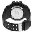 SF Sparq Quartz Digital Analog Digital Black Round Round Shaped Dial Black PU Strap Watch For Men - image number 3