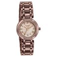Poze By Sonata Quartz Analog Beige Dial Brown Metal Strap Watch For Women - image number 2